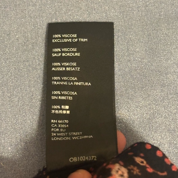 Free People Take A Little Time Floral Midi Dress Womens Size 6 - Picture 7 of 7